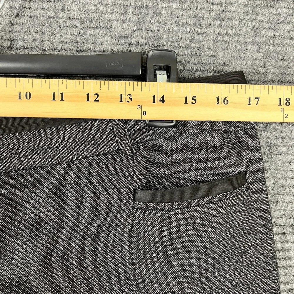 Zac & Rachel Stretch Straight Leg Dress Pants Gray Office‎ 12 Women Corporate